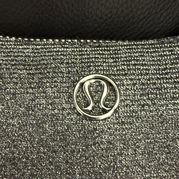 Lululemon City Essentials Mini Sparkle Silver Shoulder Bag - Picture 6 of 16